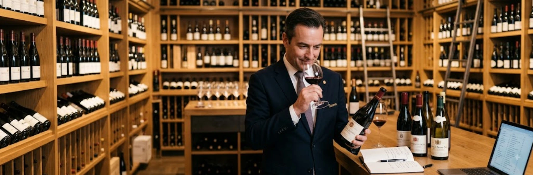 Chef Sommelier et acheteur vins en restauration gastronomique