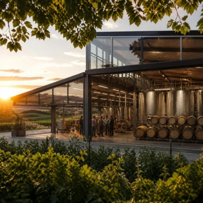 Cave coopérative viticole : vinification collective et équipements modernes au cœur des vignes