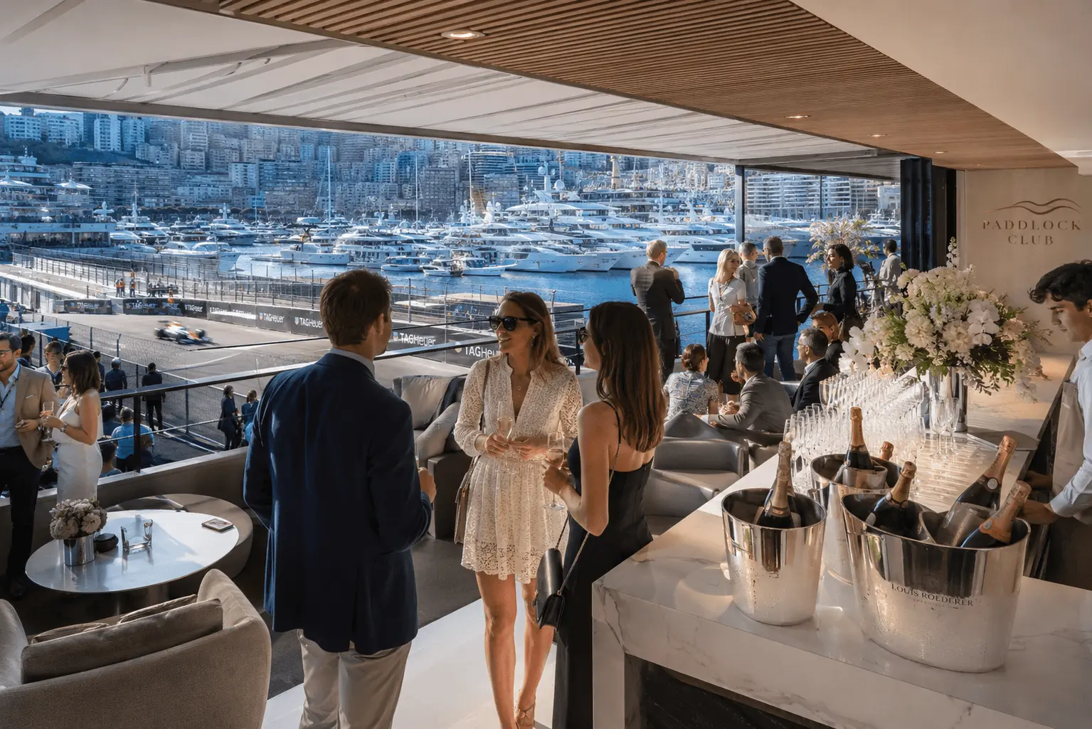 Paddock F1 Monaco 