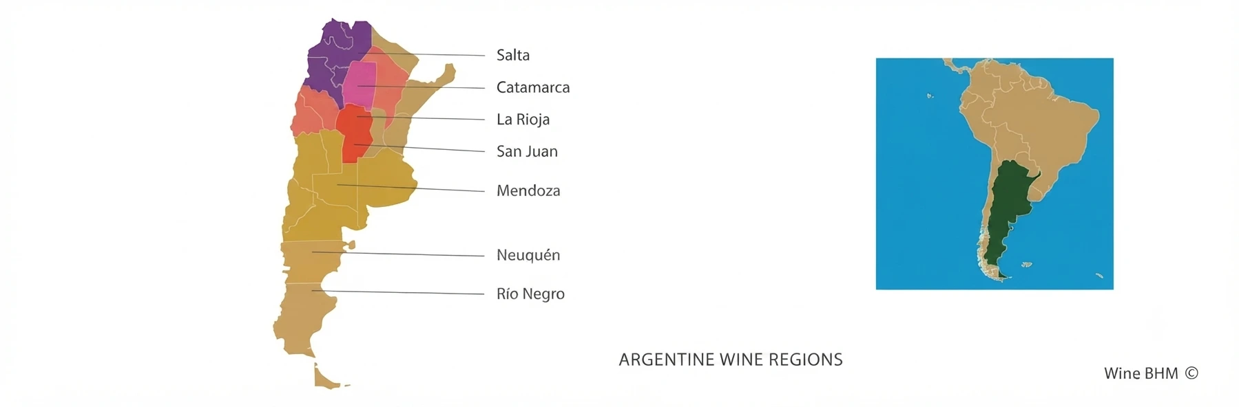 Argentina wine regions