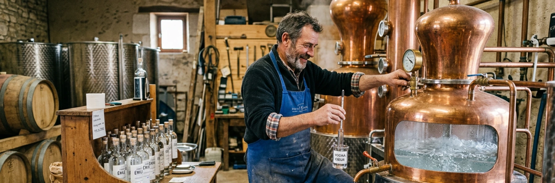 Tout savoir sur le m&eacute;tier de producteur de Vodka