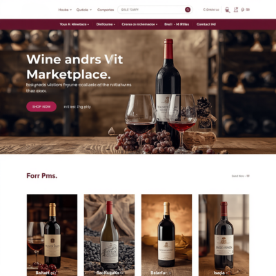 Une marketplace vins & spiritueux est une plateforme digitale multi-vendeurs
