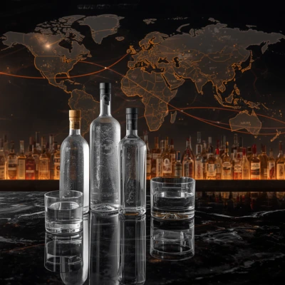 March&eacute; mondial de la vodka en chiffres, production, consommation et croissance de la vodka artisanale