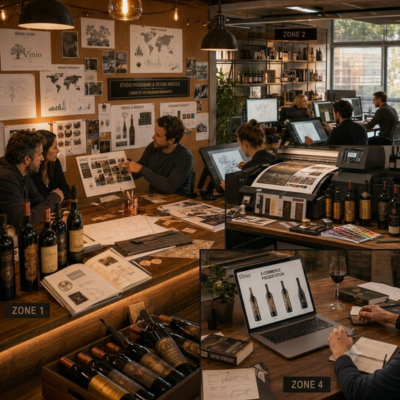 La différenciation sur les linéaires est le défi permanent du design vinicole