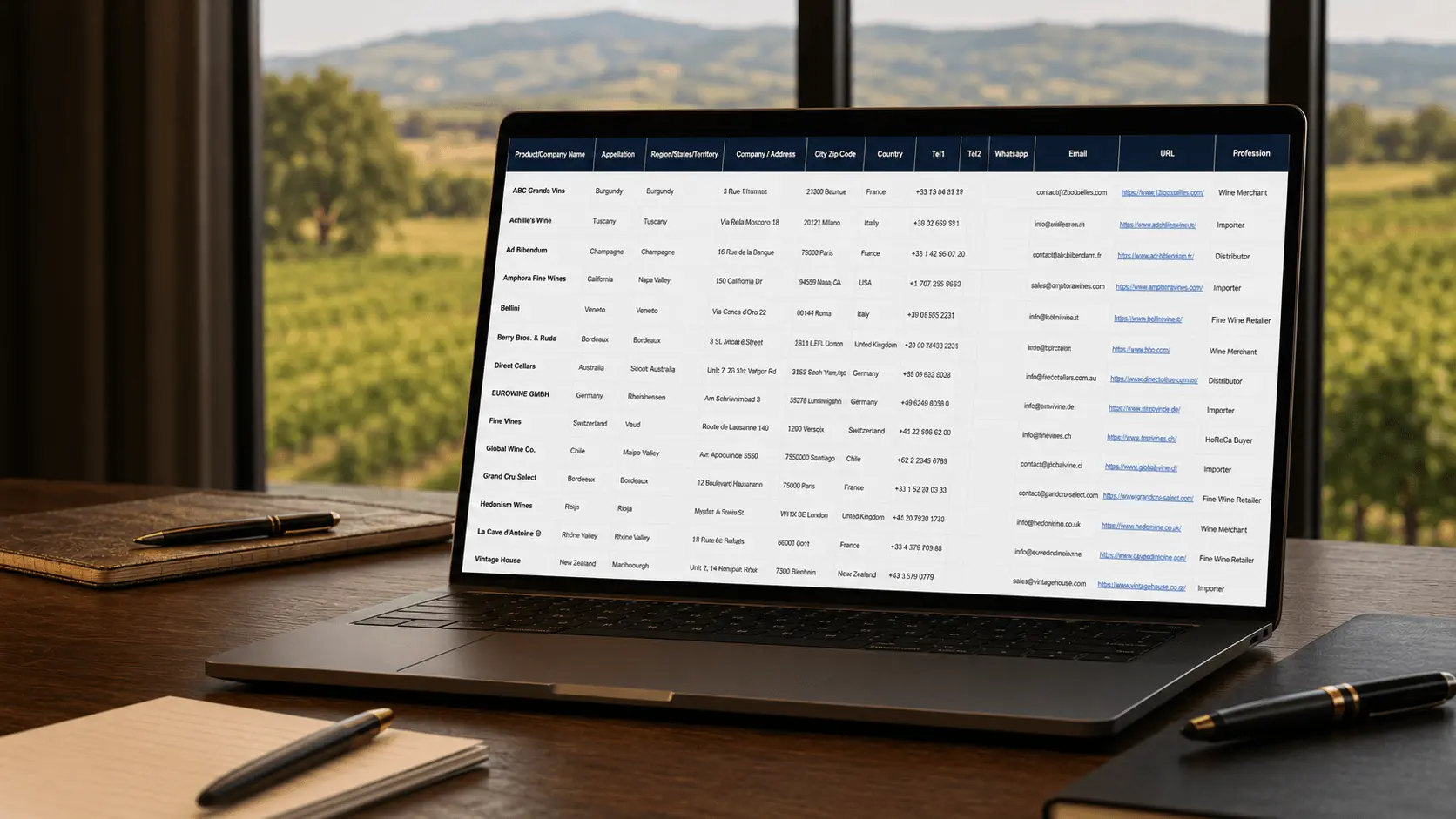 Importers List Wine BHM Wine and spirits professional database Wine BHM