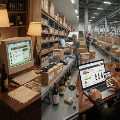 The Evolution of Wine E-Commerce: Online Wine Purchases, Modern Logistics, and International Delivery