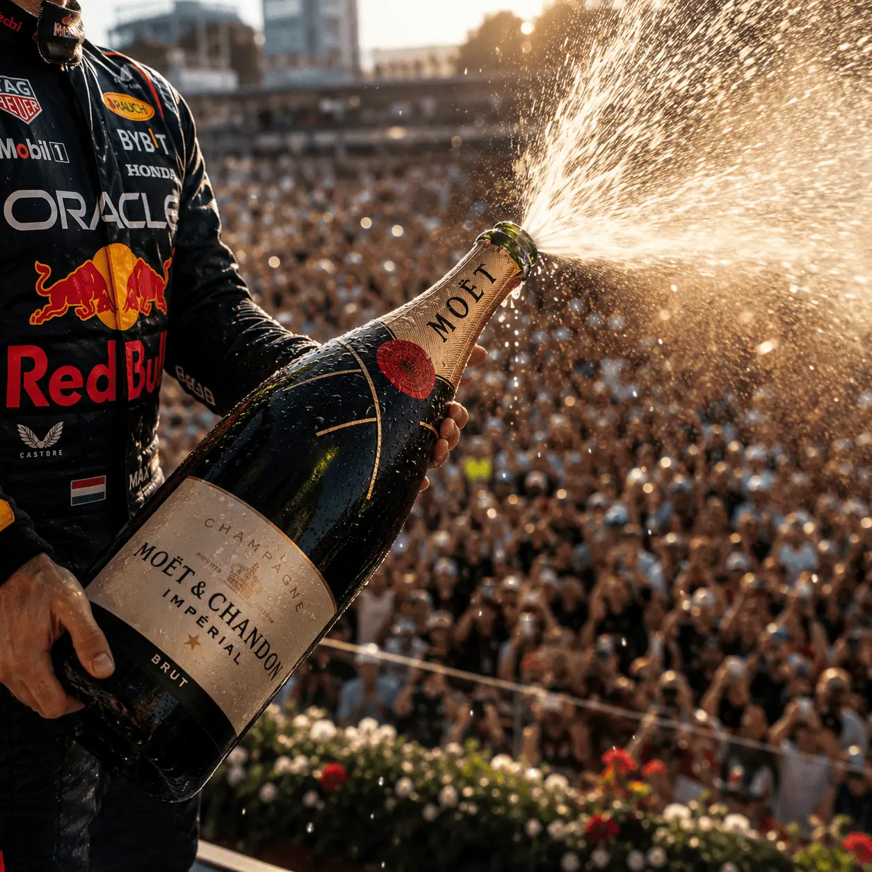 Arrosage Champagne Jeroboam