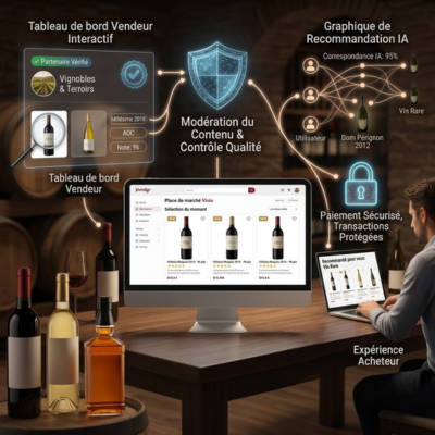 Le marché des marketplaces vins & spiritueux en chiffres